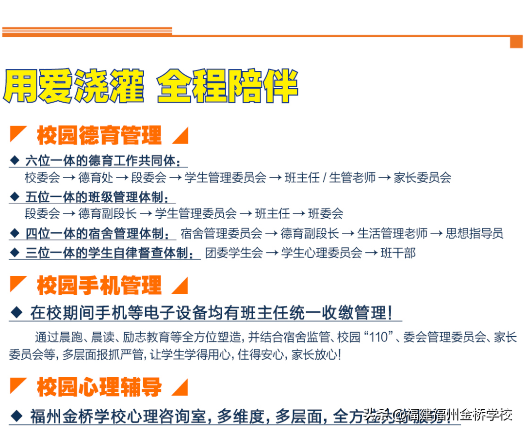福州金桥学校2022年初中部招生简章