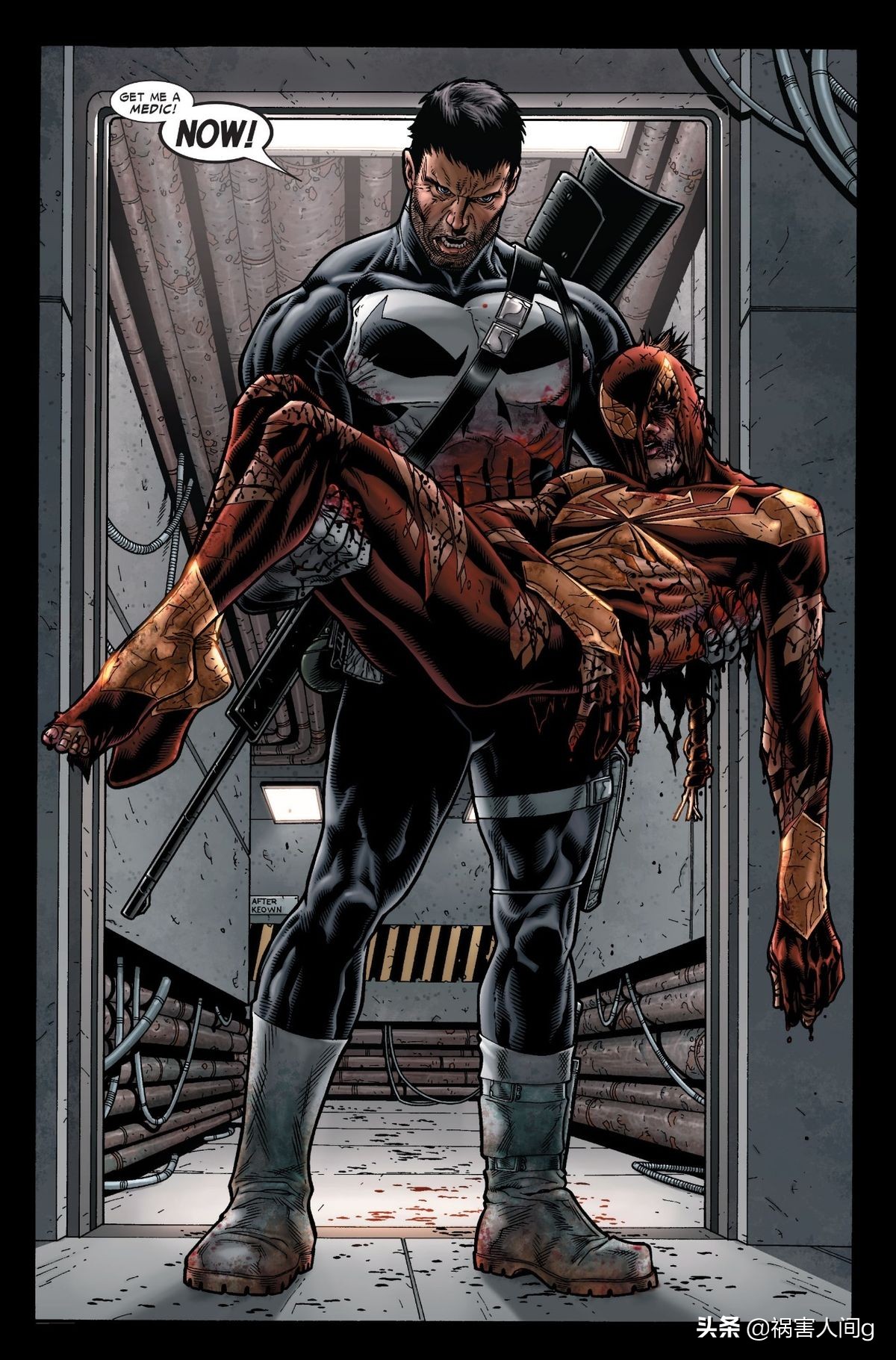 美国队长领导的“秘密复仇者”与漫威英雄内战