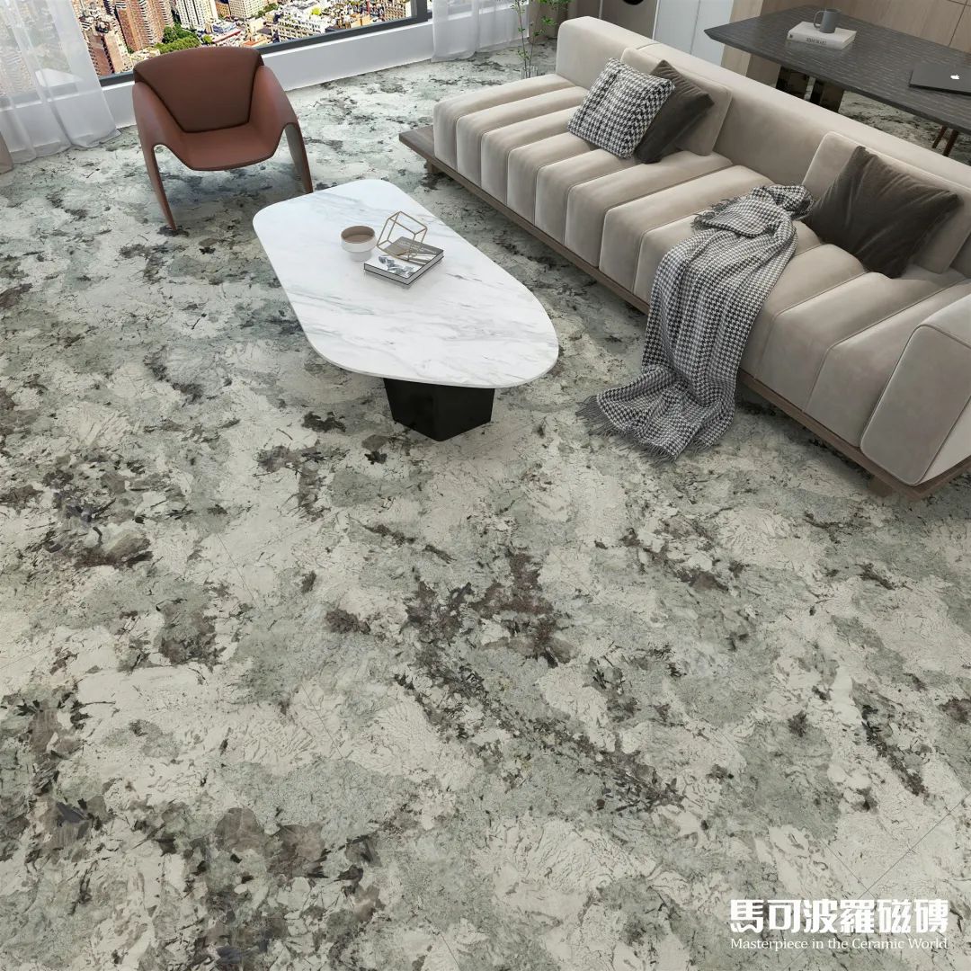 以科技呈現自然美學，馬可波羅AI隨機無限連紋大有紋章