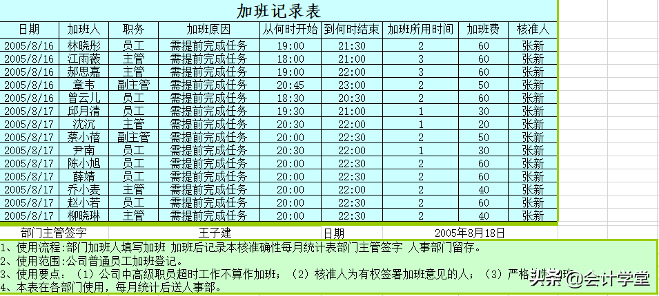 36份行政素材模板（外勤报销单、公司车辆使用管理表等）非常实用