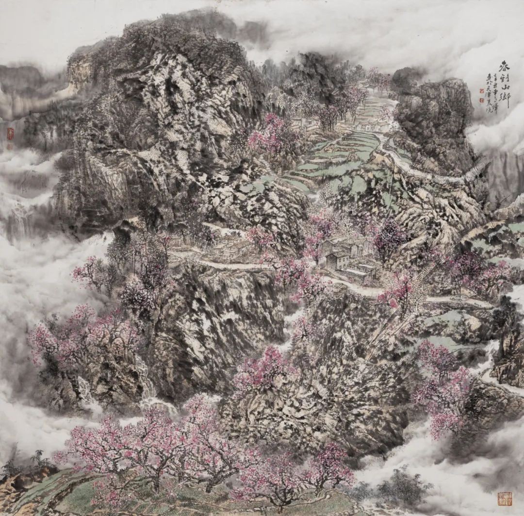 辉映云山——申世辉山水作品展在中国美术馆隆重开幕