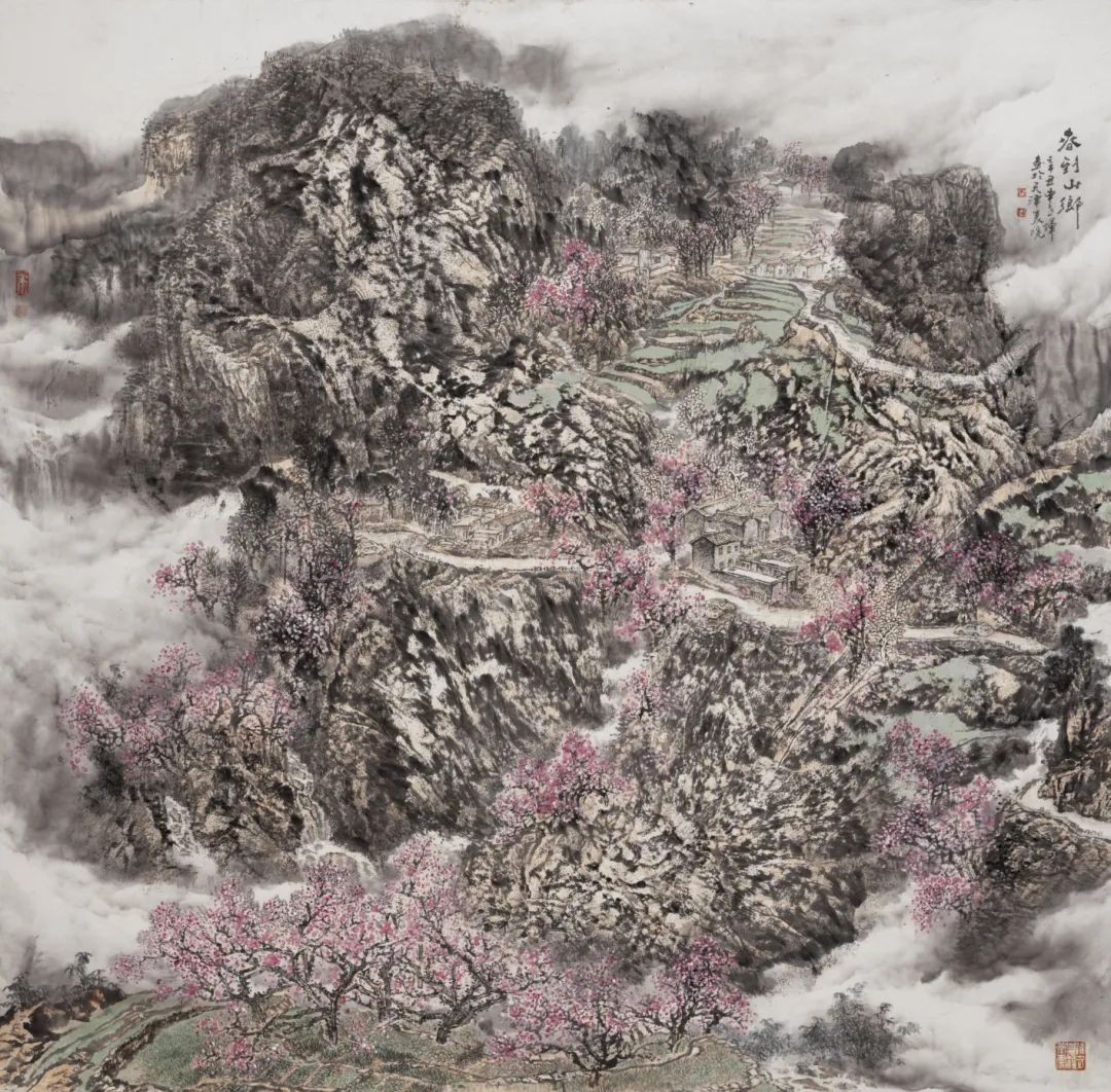 辉映云山——申世辉山水作品展在中国美术馆隆重开幕