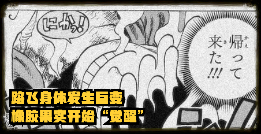 海贼王1043话分析，战力被尾田拉回正轨，路飞靠“觉醒”战胜凯多