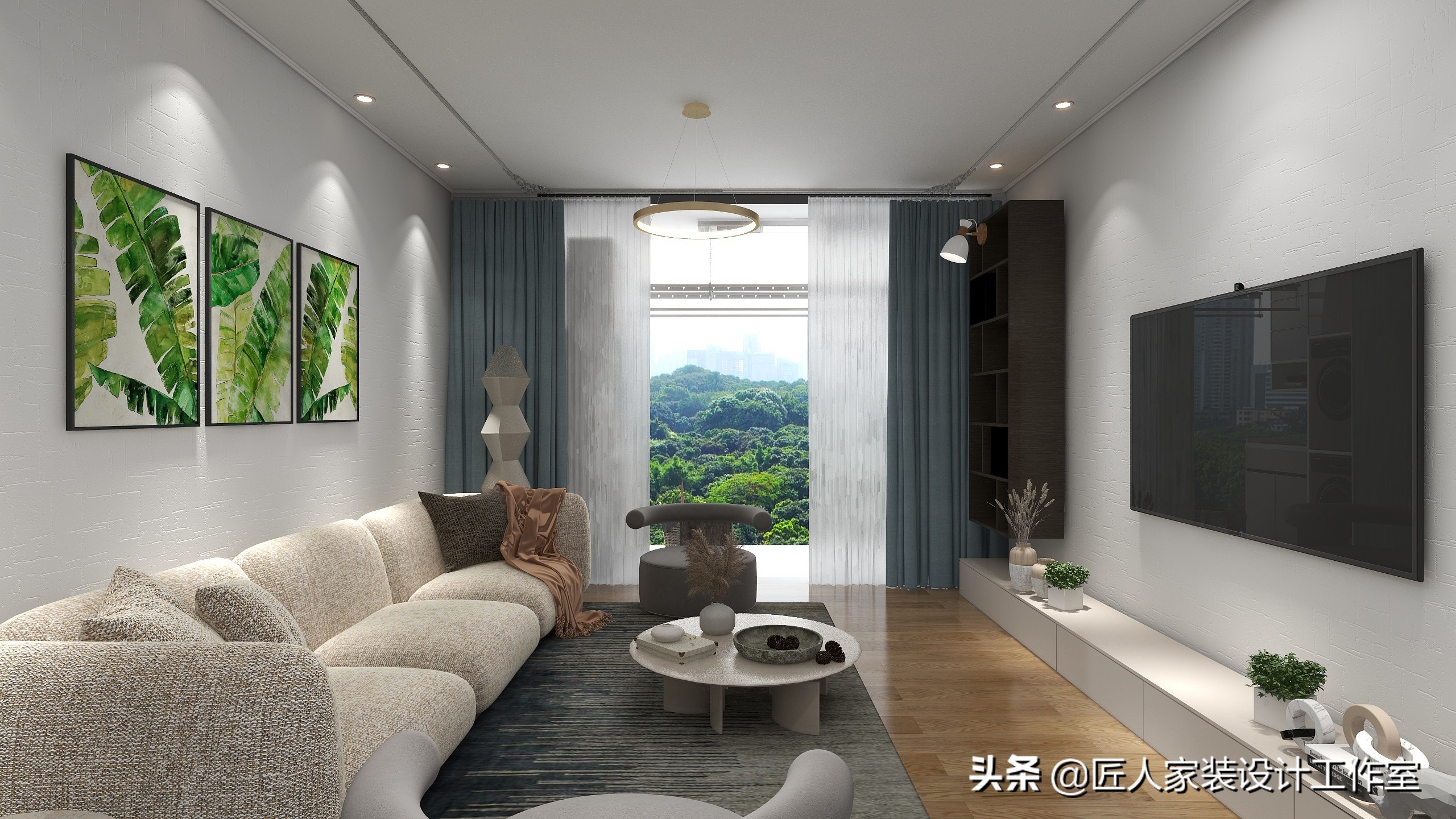 设计案例分享——慵懒风格感受加勒比海的味道