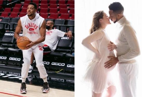 nba哪些黑人球员娶白人老婆（黑白配幸福甜蜜！白人老婆挺大肚韵味迷人，黑人球星俘获白富美）