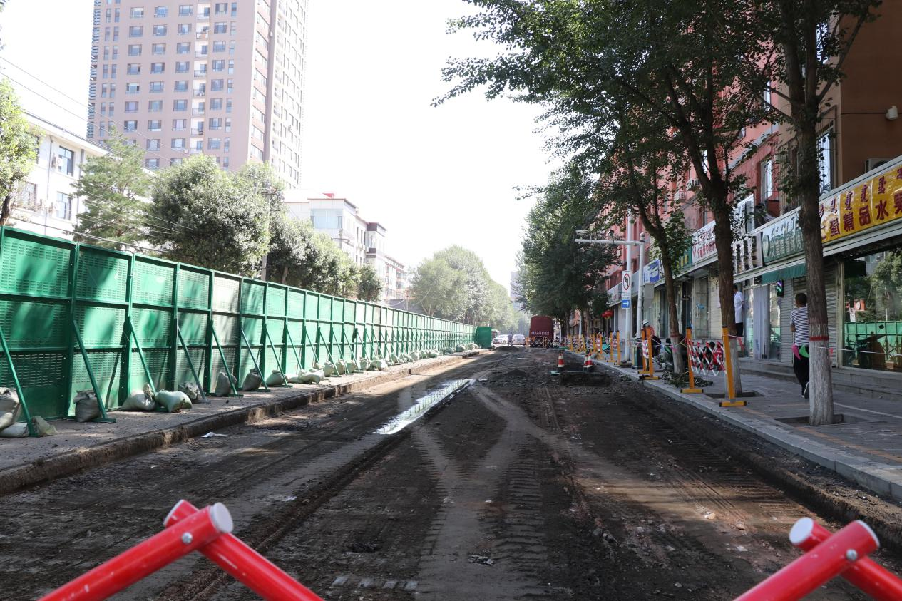 道路改造升级 提升城市颜值