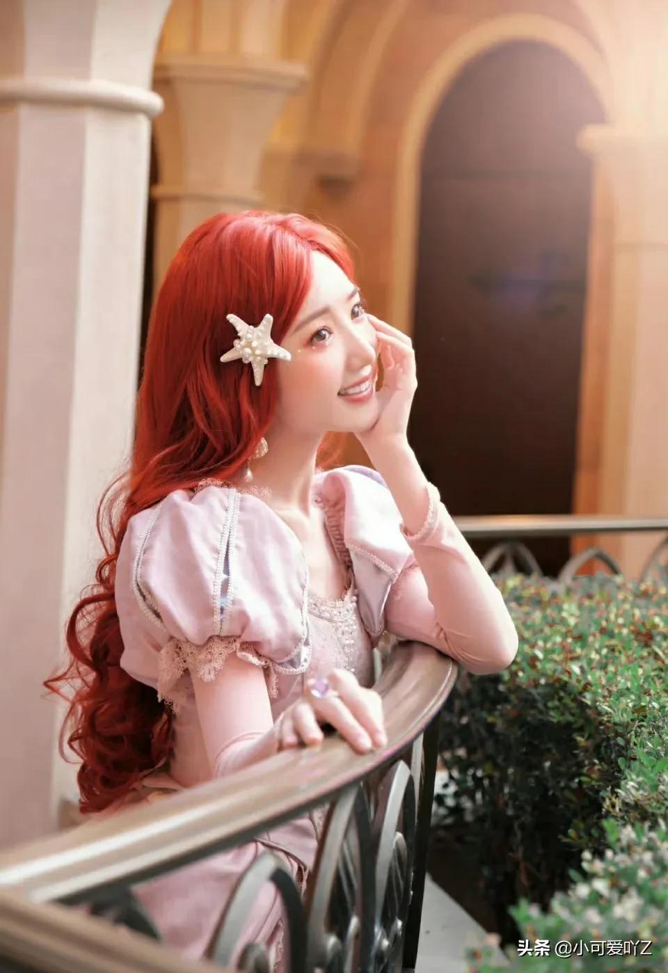 毛晓彤，可爱美丽的花仙子