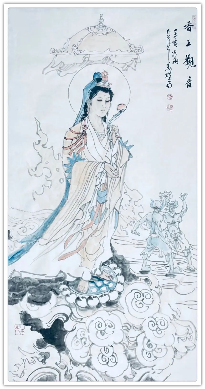 《新时代·新经典》2022当代艺术名家邀请展——姜耀南三十三观音
