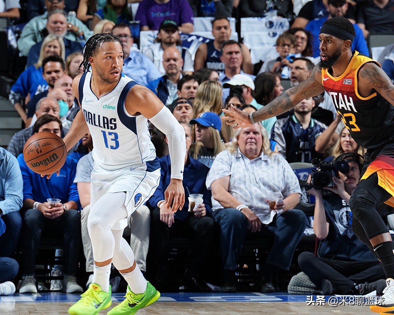 足球直播比分直播篮球（NBA直播：独行侠逆转爵士比分1-1！布伦森41分新高）-趣拿体育