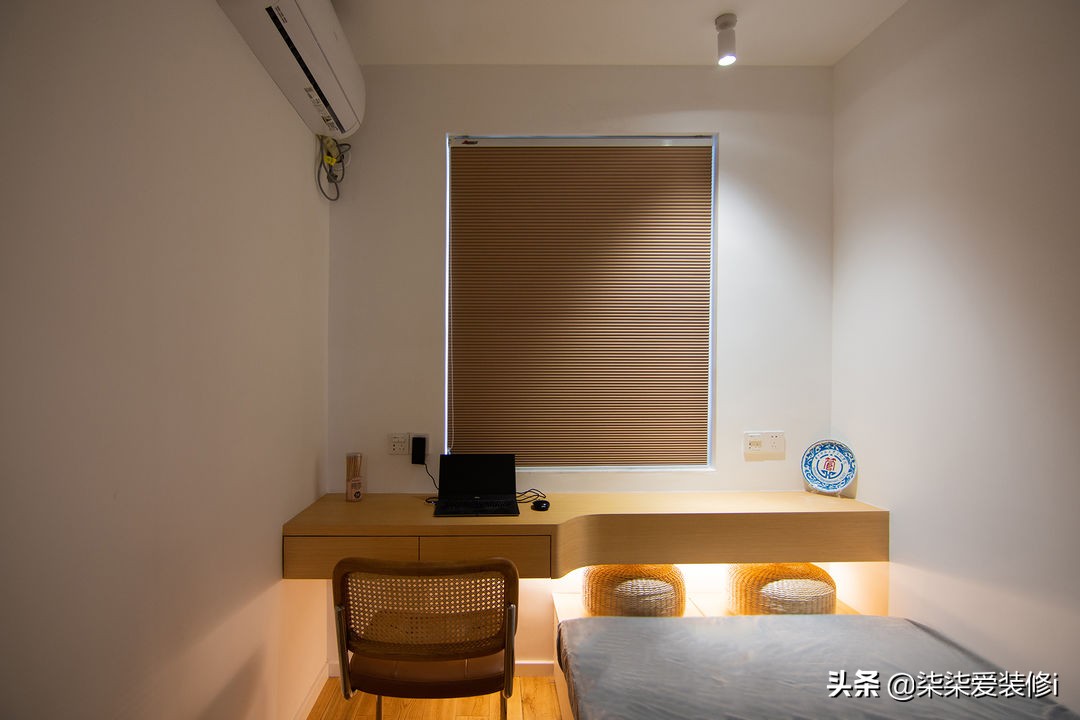 这套房子的利用率太高了，卫生间仅6㎡居然做四分离，装得很温馨