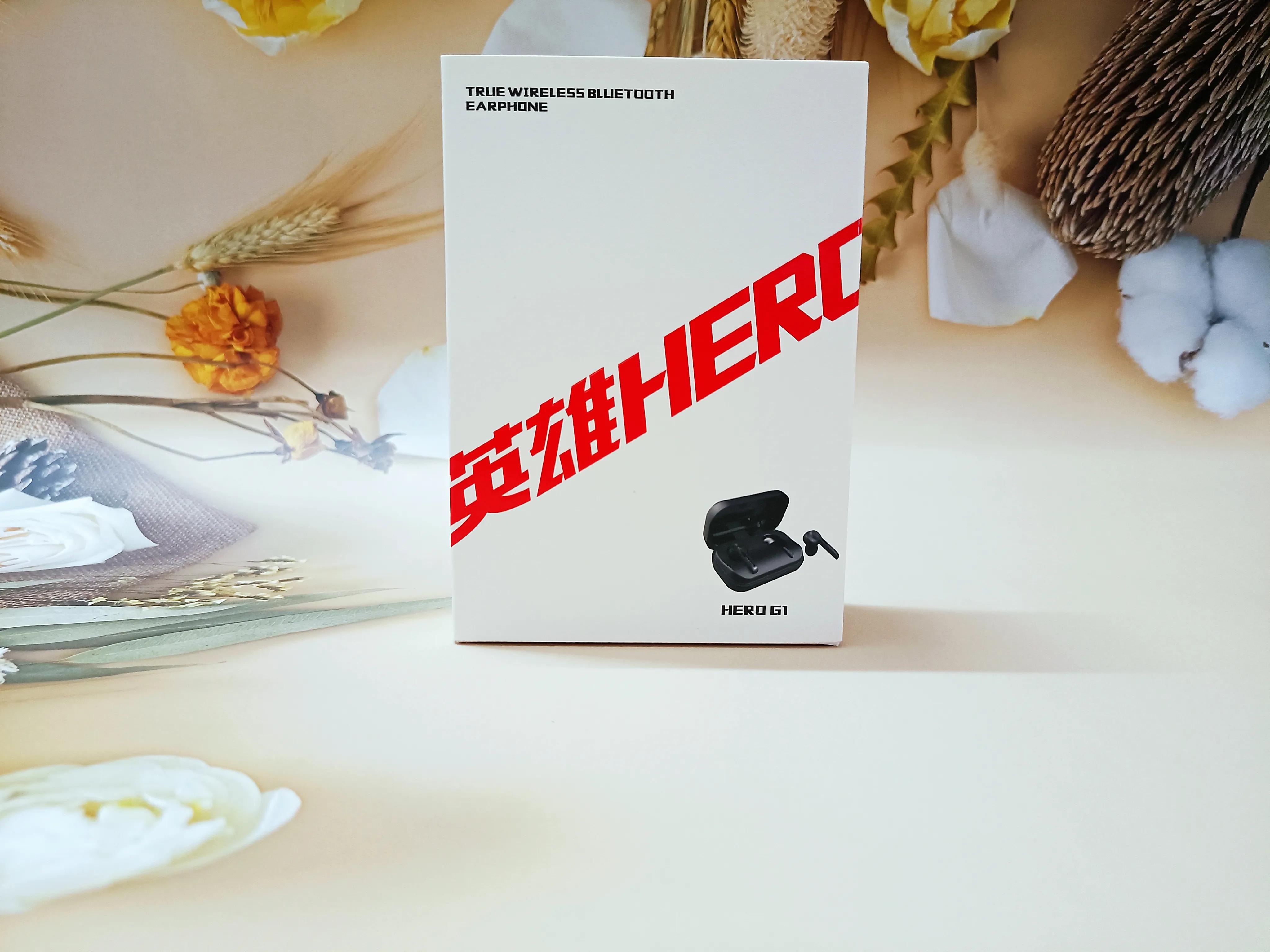 英雄HERO G1蓝牙耳机不仅能超长续航，还可以给手机反向充电
