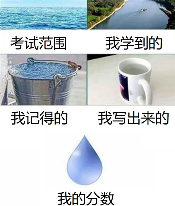 大学生用梗图吐槽期末考试，看后笑得直挠头，仿佛看到曾经的我