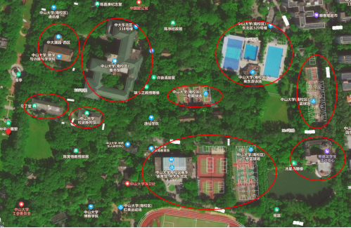 卫星云图看广东值得上的5所大学,暨南、华南理工、华南师范皆上榜