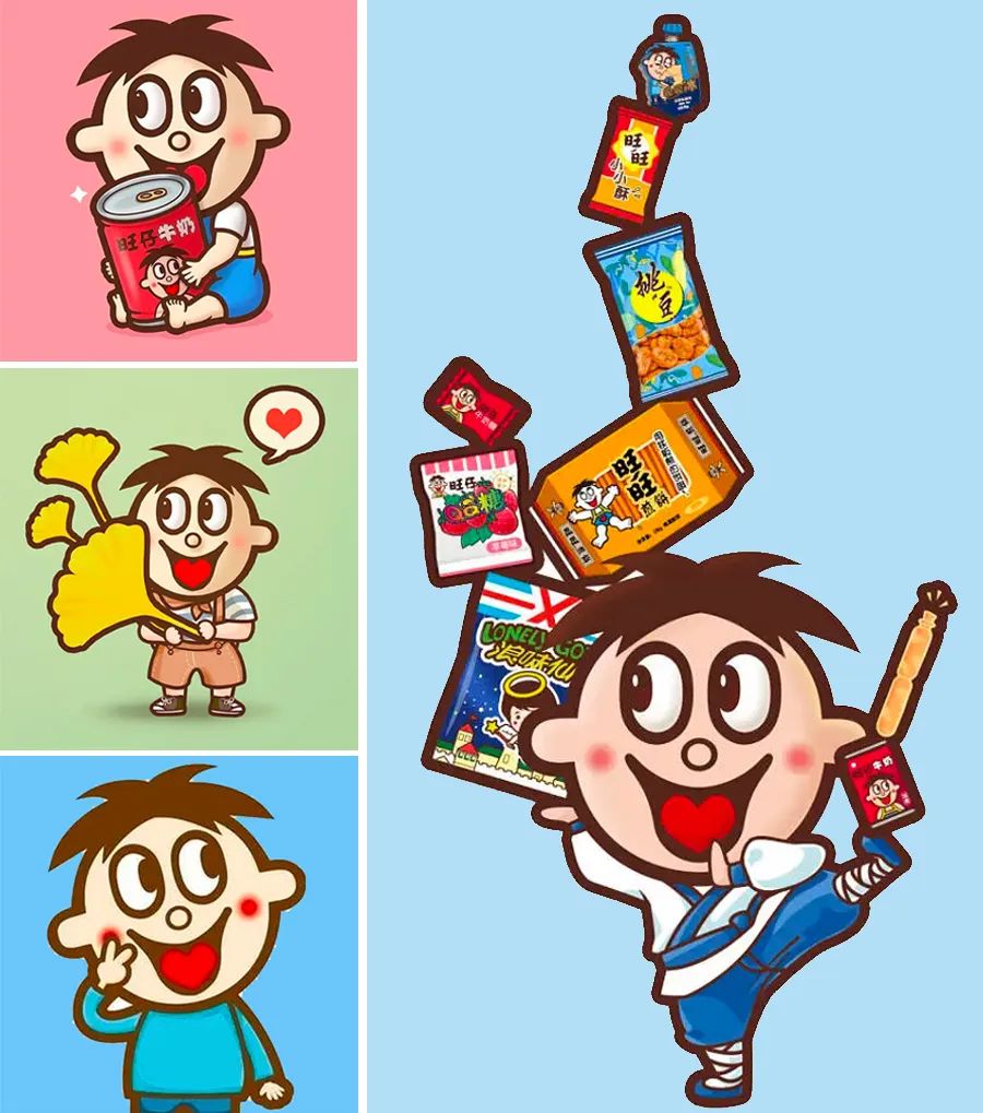 卡通小人怎么画更简便(儿童画教程|秋季初级卡通艺术课《你好,旺仔!