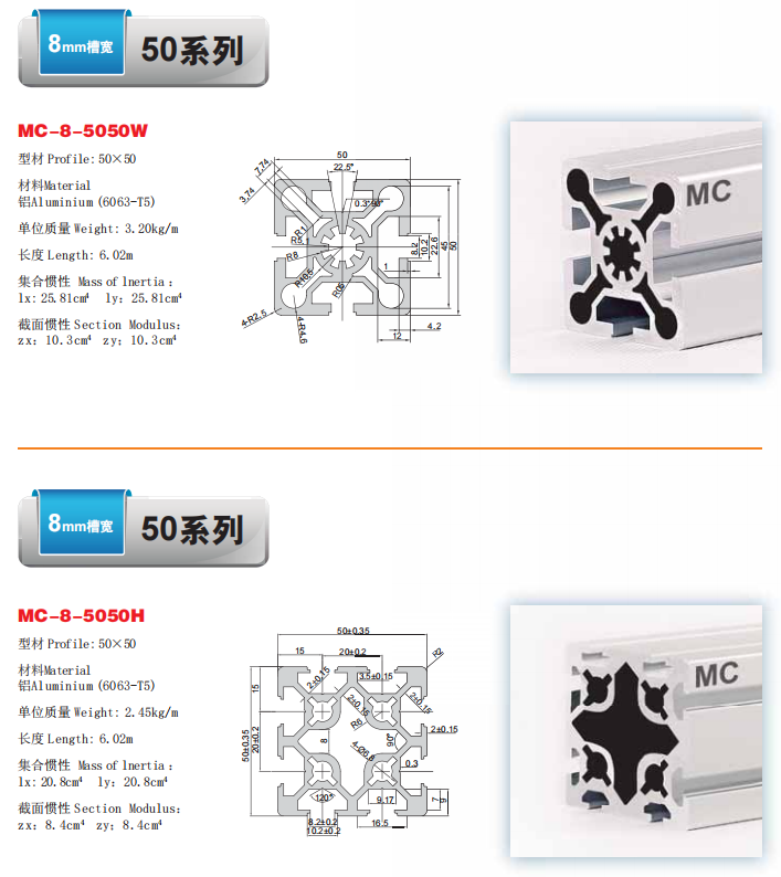 工业铝型材5050都有哪些用途？