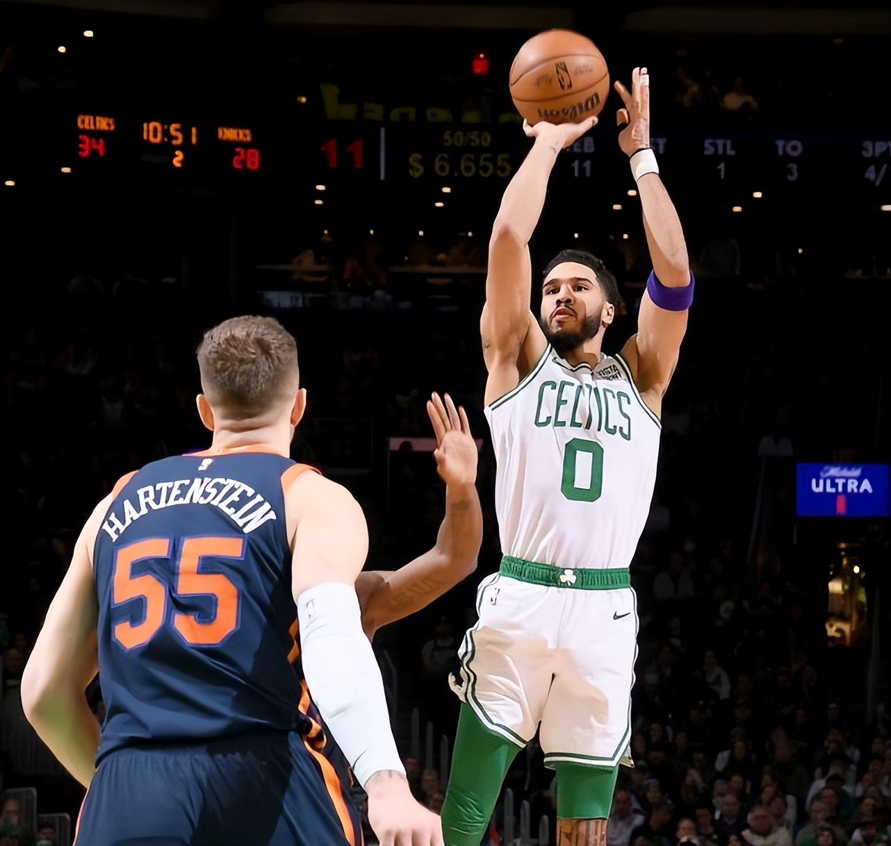 波士顿凯尔特人主场（凯尔特人主场加时117-120负尼克斯遭3连败，塔图姆35+14无力回天）-趣拿体育