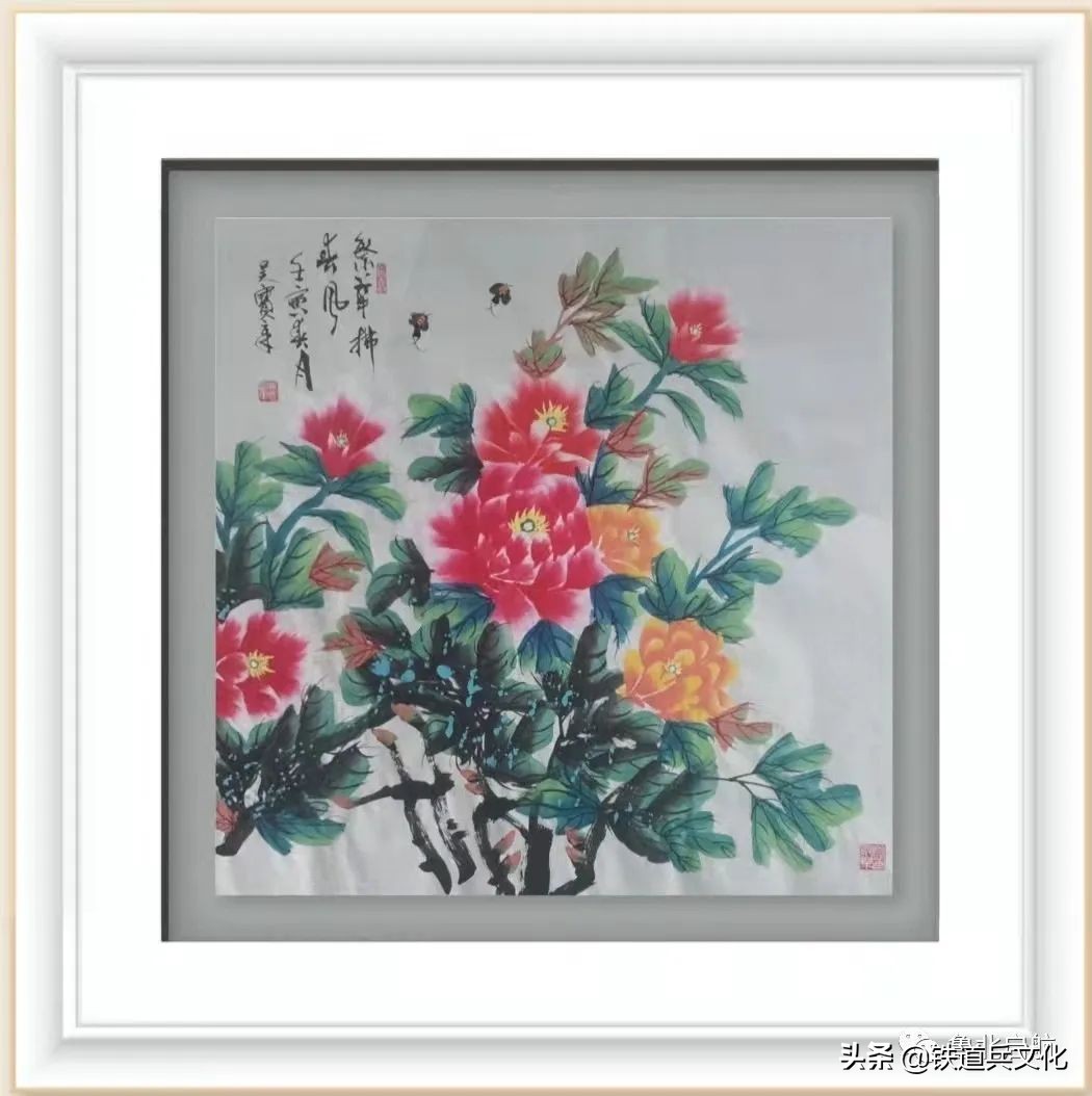 献花五一劳动节 作者：吴宝章
