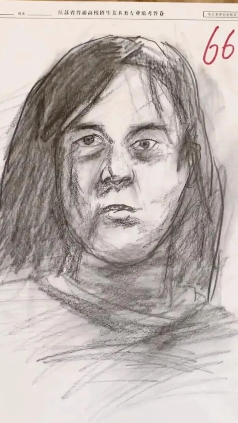 江苏省美术统考低分试卷曝光，网友看完无力吐槽：都是灵魂画手