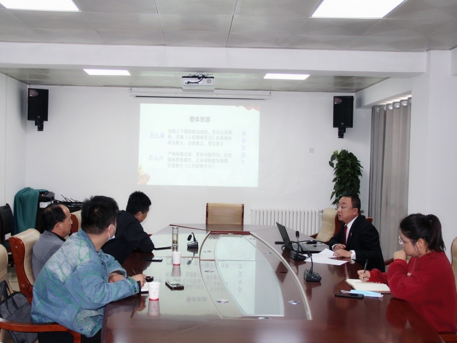 乾县法院到淳化法院学习交流人民陪审员工作