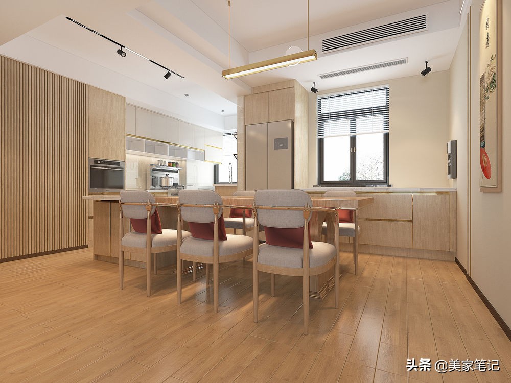 她家装修坚持“去客厅化”，全屋干净整洁，高级感溢出屏幕，好美