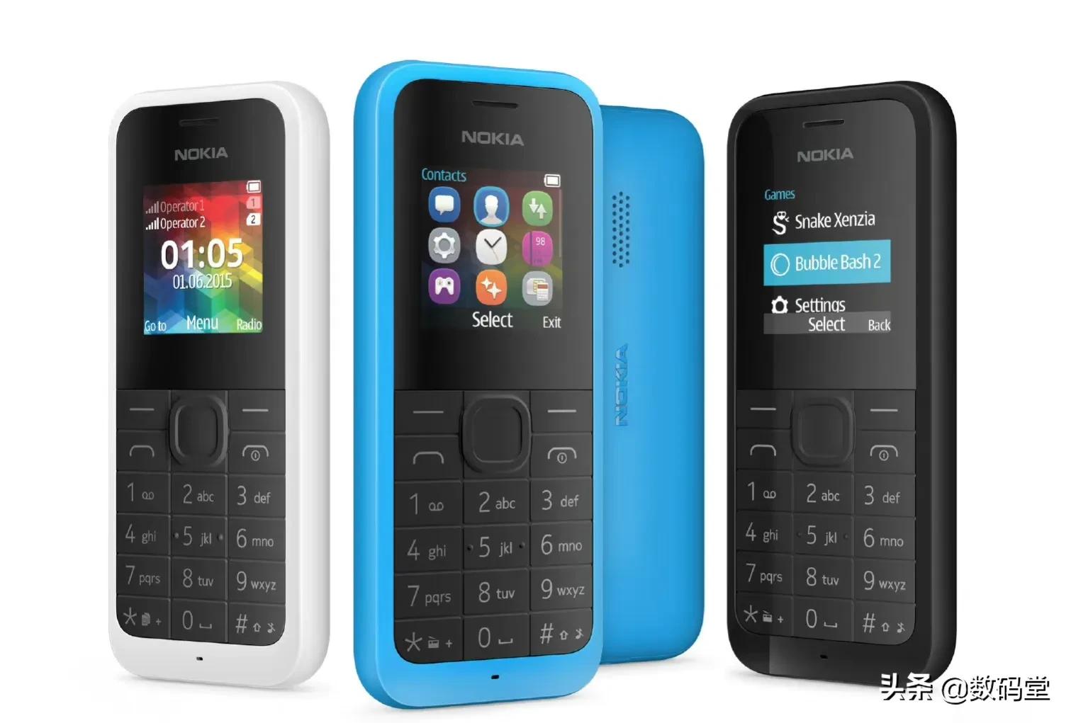 曝 诺基亚官方宣布NOKIA 105系列全球销量超过2亿台