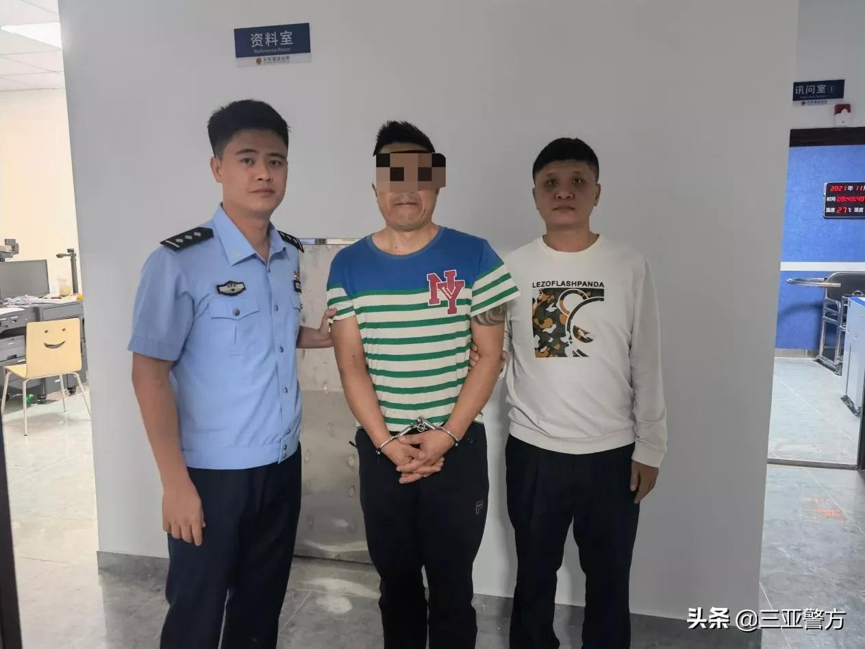 一男子路遇三亚吉阳警方推广国家反诈中心APP 手脚发抖 一查竟是吸毒人员