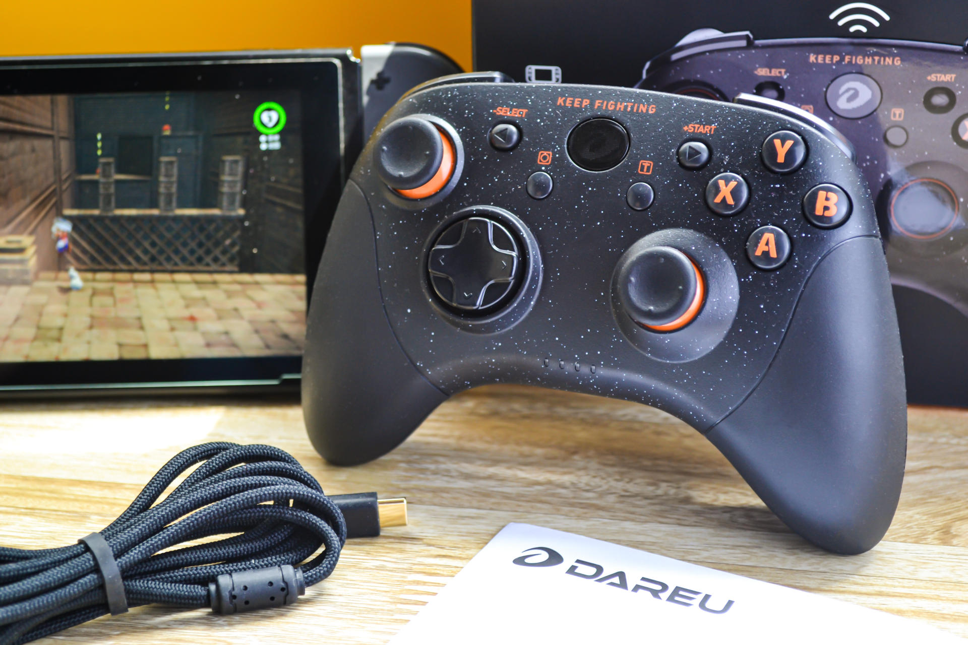 摇杆不飘 这样的手柄不香么？达尔优H101游戏手柄试玩