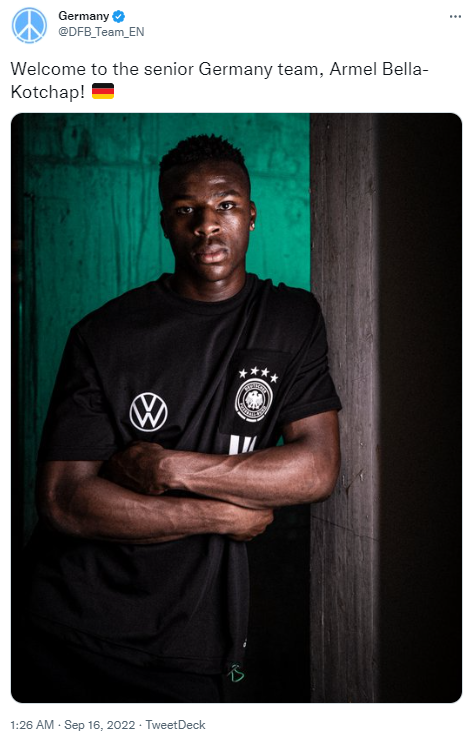 世界杯德国足球队队员名单（德国队公布26人世界杯名单！两位锋线新人首次入选国家队）