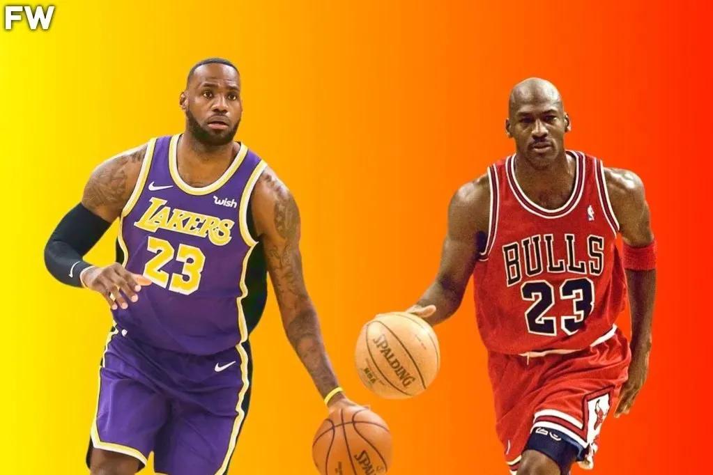 nba为什么没有乔丹ss(美媒列出詹姆斯与乔丹前13个赛季的数据荣誉，逐个赛季比较论伟大)