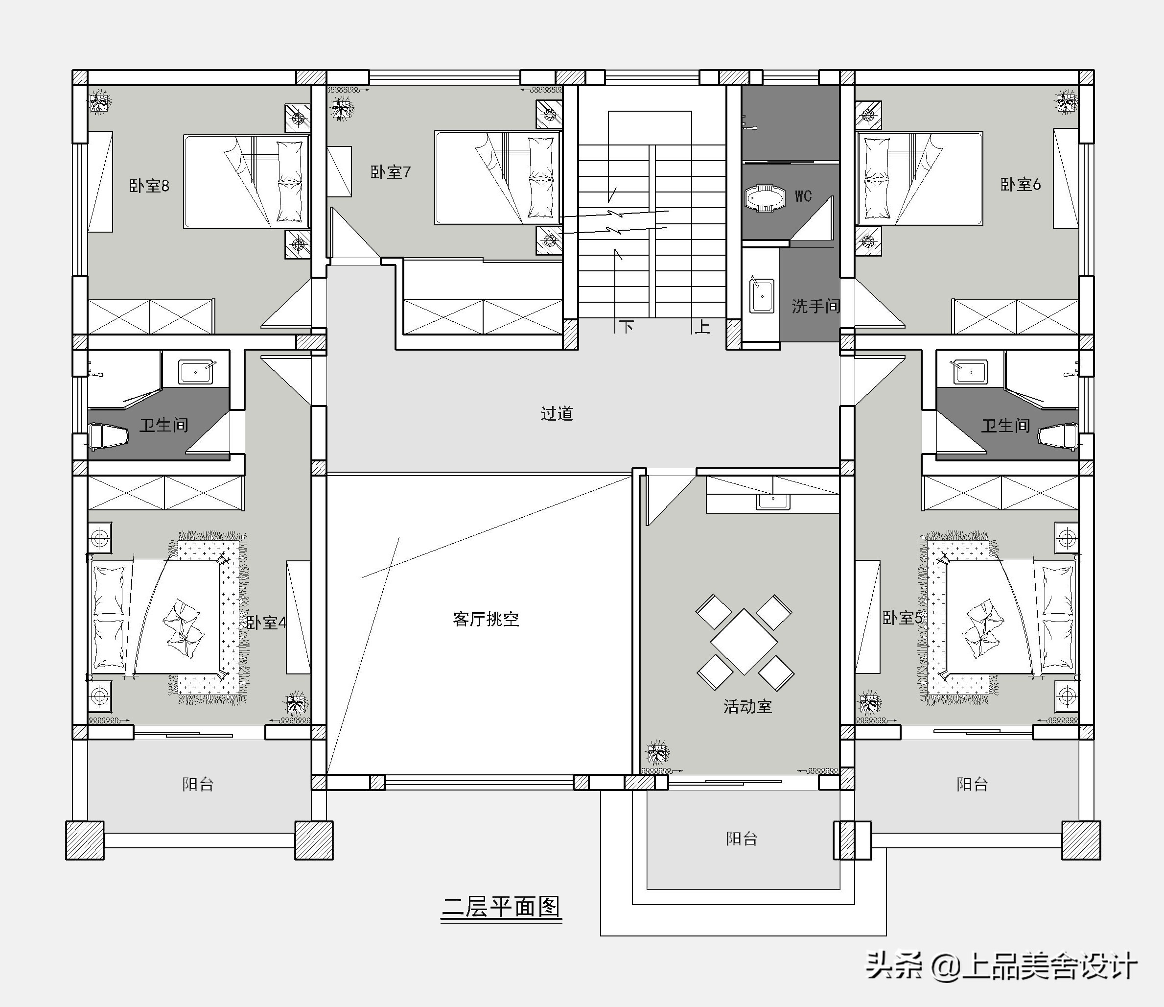 湖南老乡建400㎡中式别墅，不交停车费物业费，效果出来还霸气