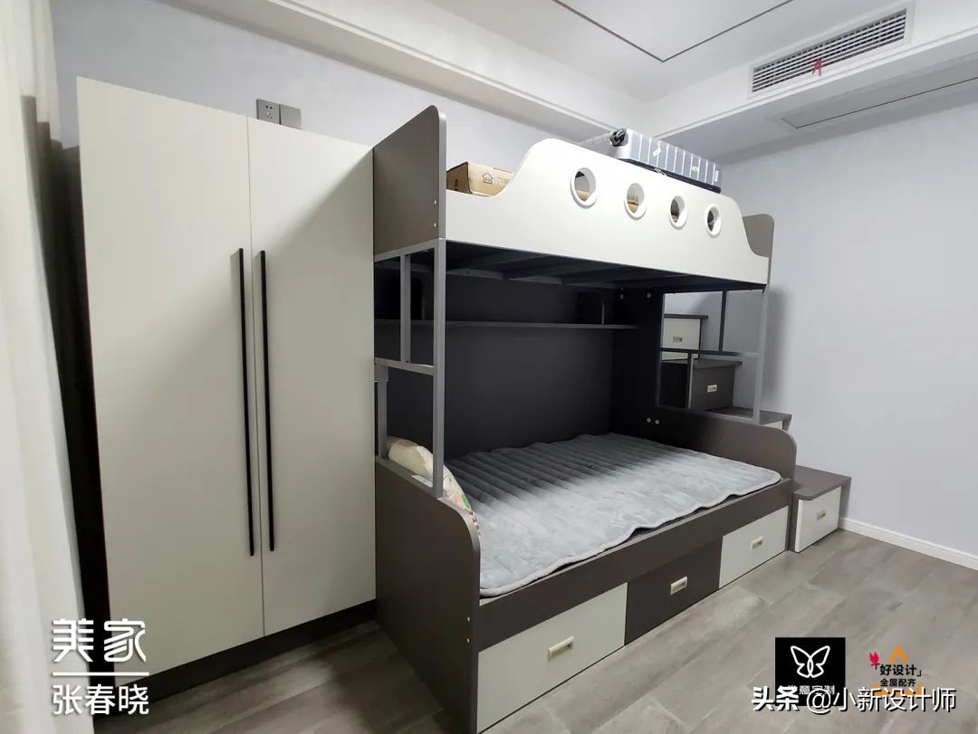 老婆把104㎡三房装出150㎡的轻奢感，一进门就被惊艳了