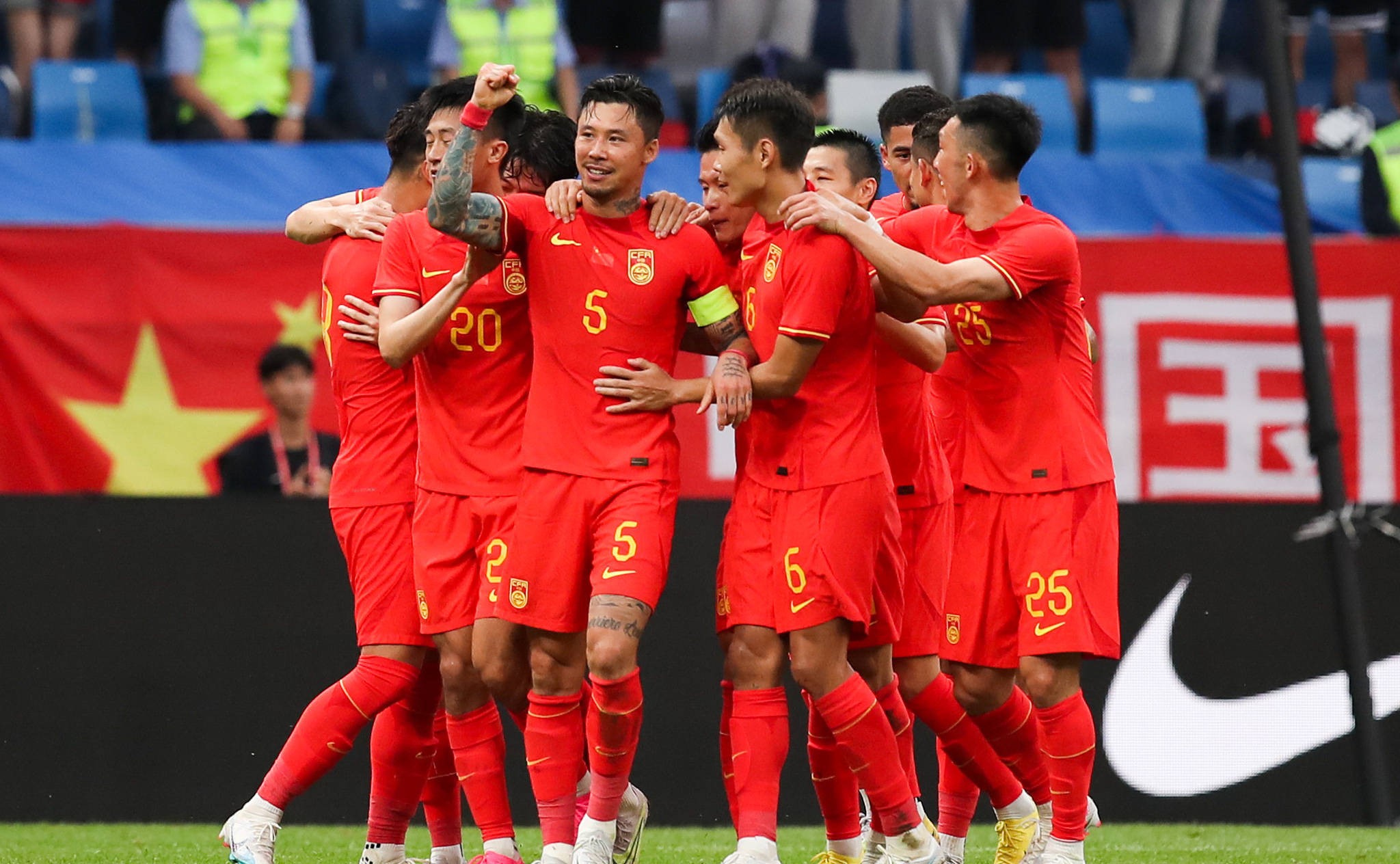 4-0！2-0！中国男足罕见连胜，武磊2场3球，剑指亚洲杯+世预赛！