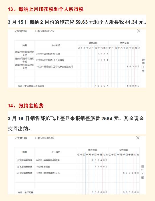 38笔房地产中介账务处理，从报销到结转，每一个步骤都很详细
