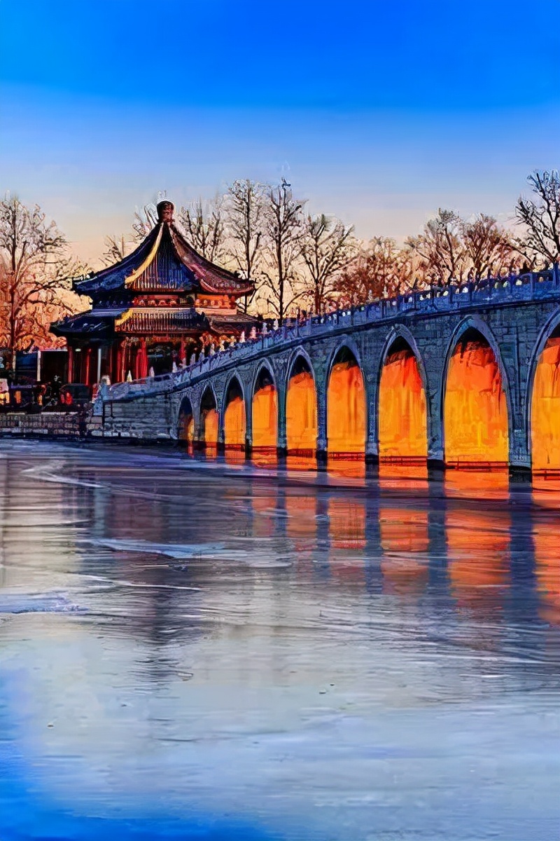 海淀的冬至有一处奇观