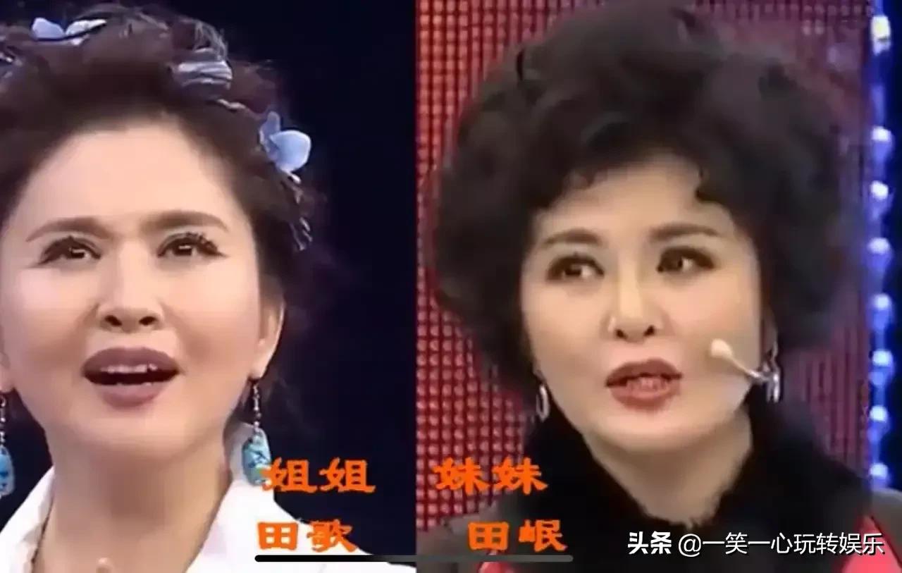 鲜为人知的明星亲姐妹，田歌田岷同框难分清，王馥荔妹妹也是演员