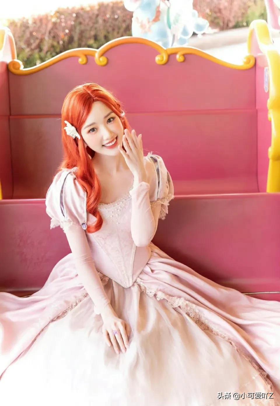 毛晓彤，可爱美丽的花仙子