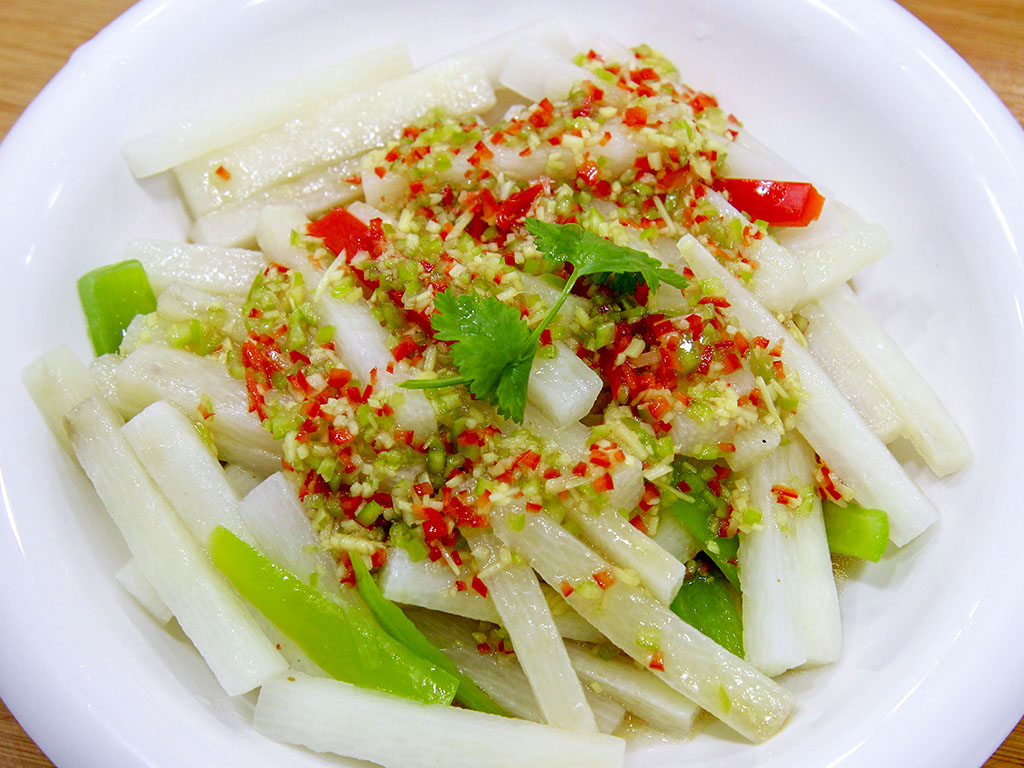 推荐食谱:【生姜山药】