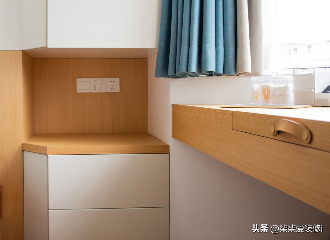 这套房子的利用率太高了，卫生间仅6㎡居然做四分离，装得很温馨