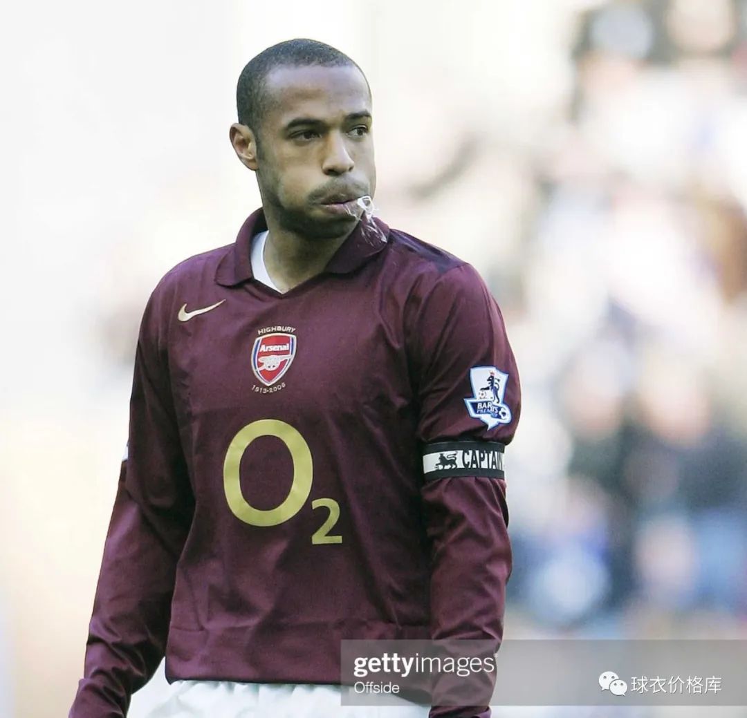 阿森纳足总杯纪念球衣(亨利阿森纳时期球衣盘点)