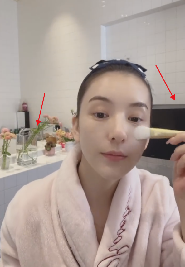 郭富城老婆豪华浴室内录视频，护肤品全是孕妇可用，被疑怀三胎