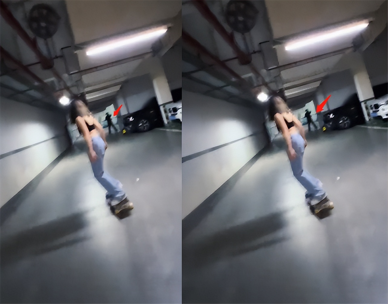 有钱任性！郑恺前任车库玩滑板被批太危险，衣着也遭吐槽不合适