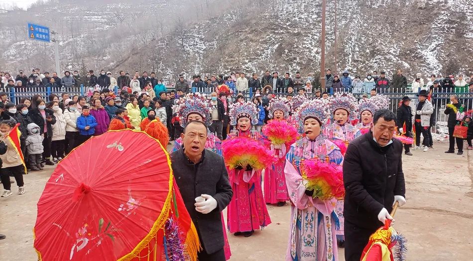 没有社火的过年，不叫过年！天水周家坪村民耍社火闹新春（组图）