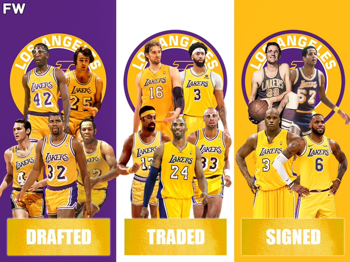 nba湖人有哪些球星（美媒列出湖人隊史最偉大的14名球星，湖人是如何獲得他們的）