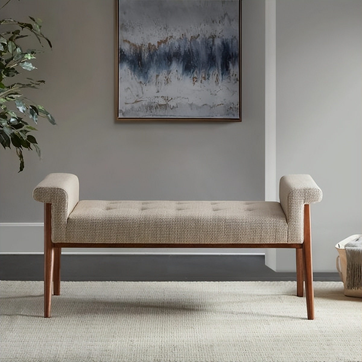 推荐25个好看的软垫长凳，让你的家居设计柔软舒适