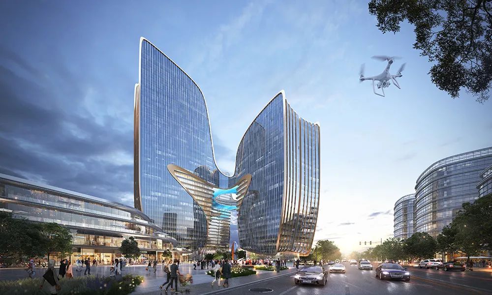 Aedas赢得上海长三角G60科创之眼竞赛首发区块建筑概念设计方案