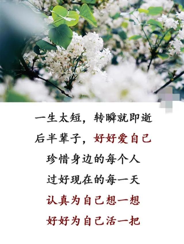 试着多爱自己吧，无论做什么，这一生，都要试着为自己着想