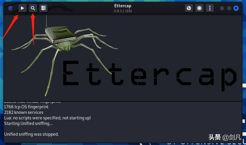 使用Ettercap工具进行DNS劫持演示