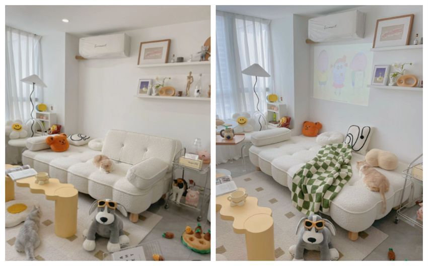 90后姑娘花5W装26㎡loft，小空间五脏俱全，网友：梦中情屋