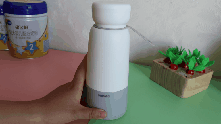 聪明妈妈新选择——七彩叮当无线便携调奶器