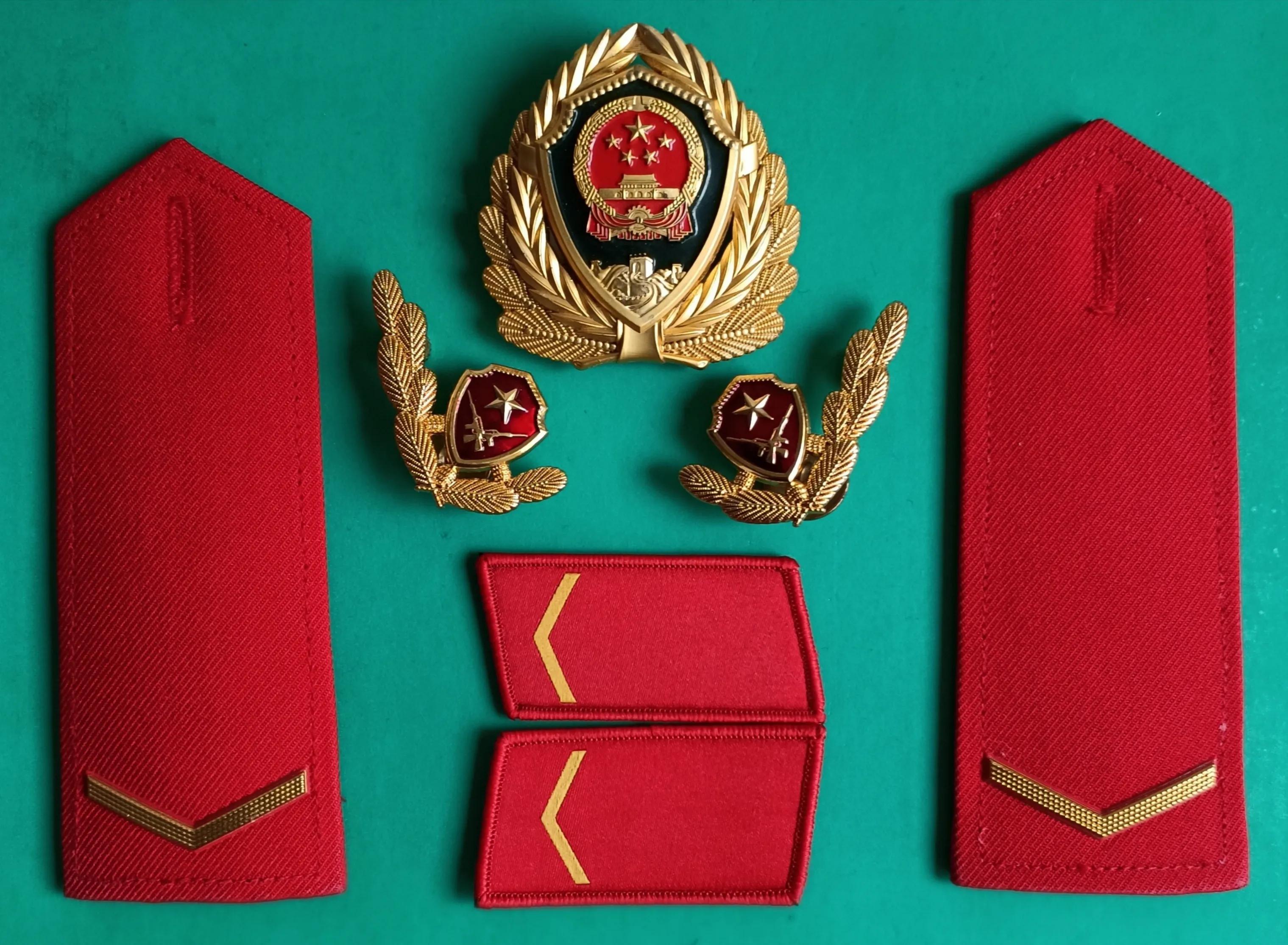 毛启国:武警07式警衔肩章图鉴